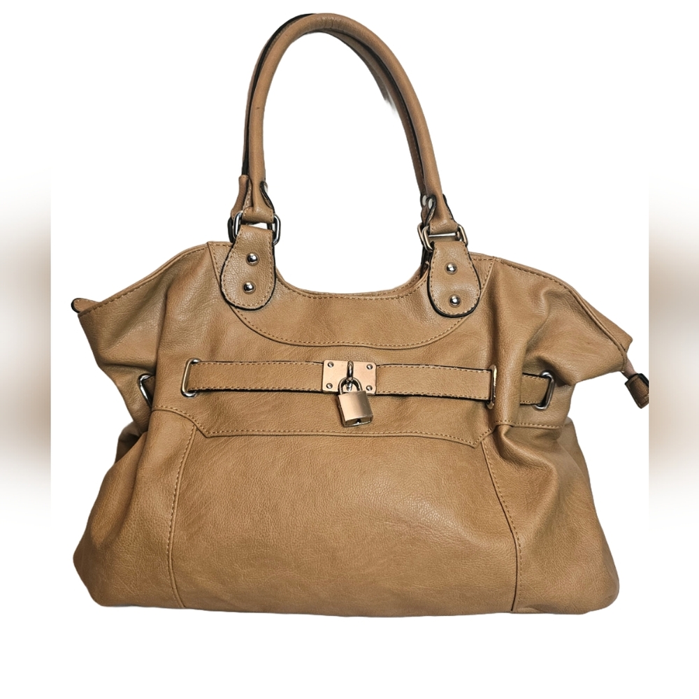 Leather Hobo Handbag in Tan - Stylish Everyday Carry